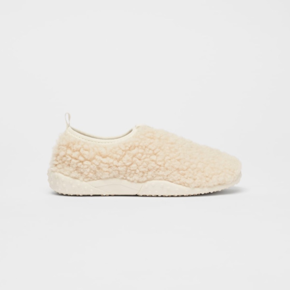Zara faux shearling booties
